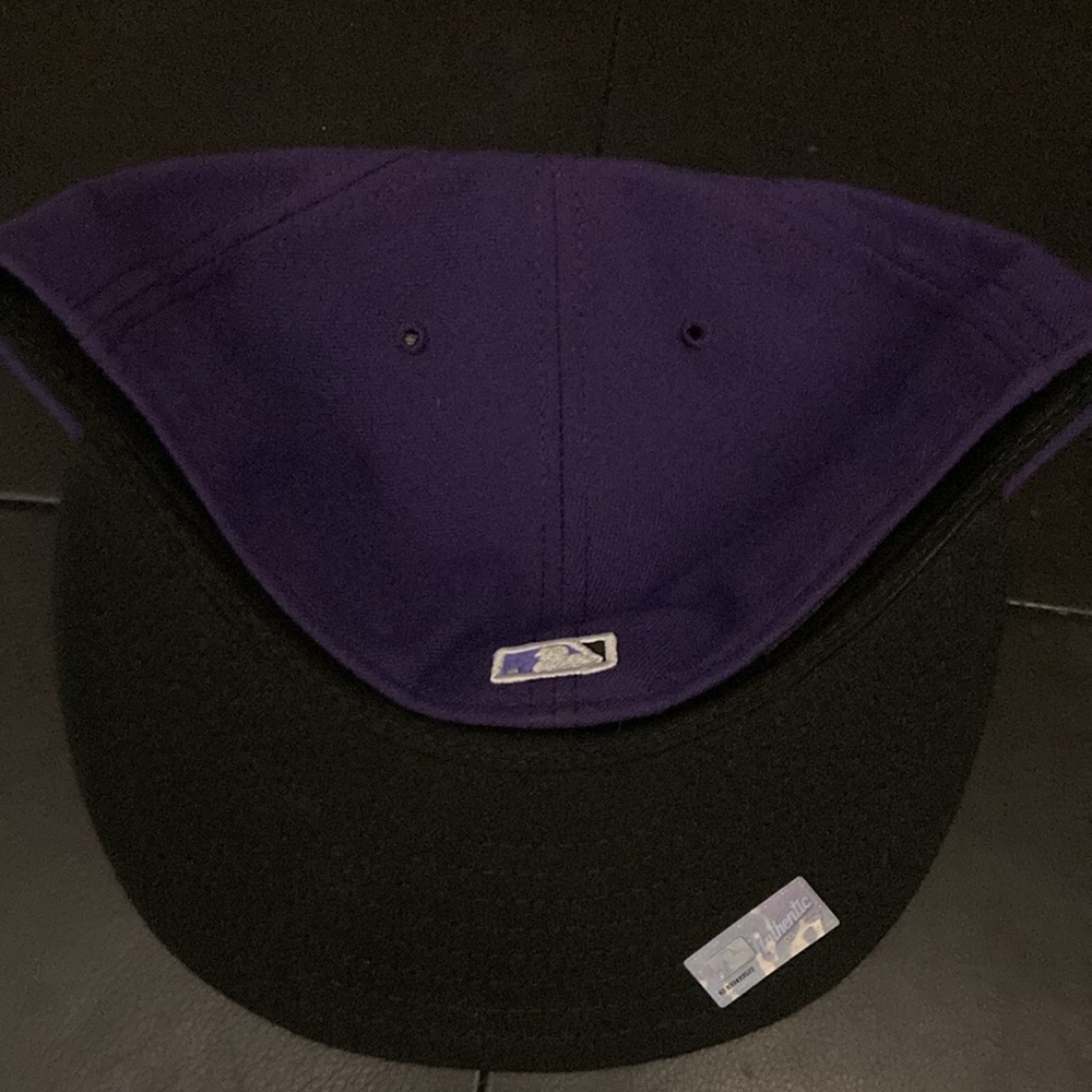 New Era Purple Colorado Rockies Baseball Cap - Picture 4 of 4